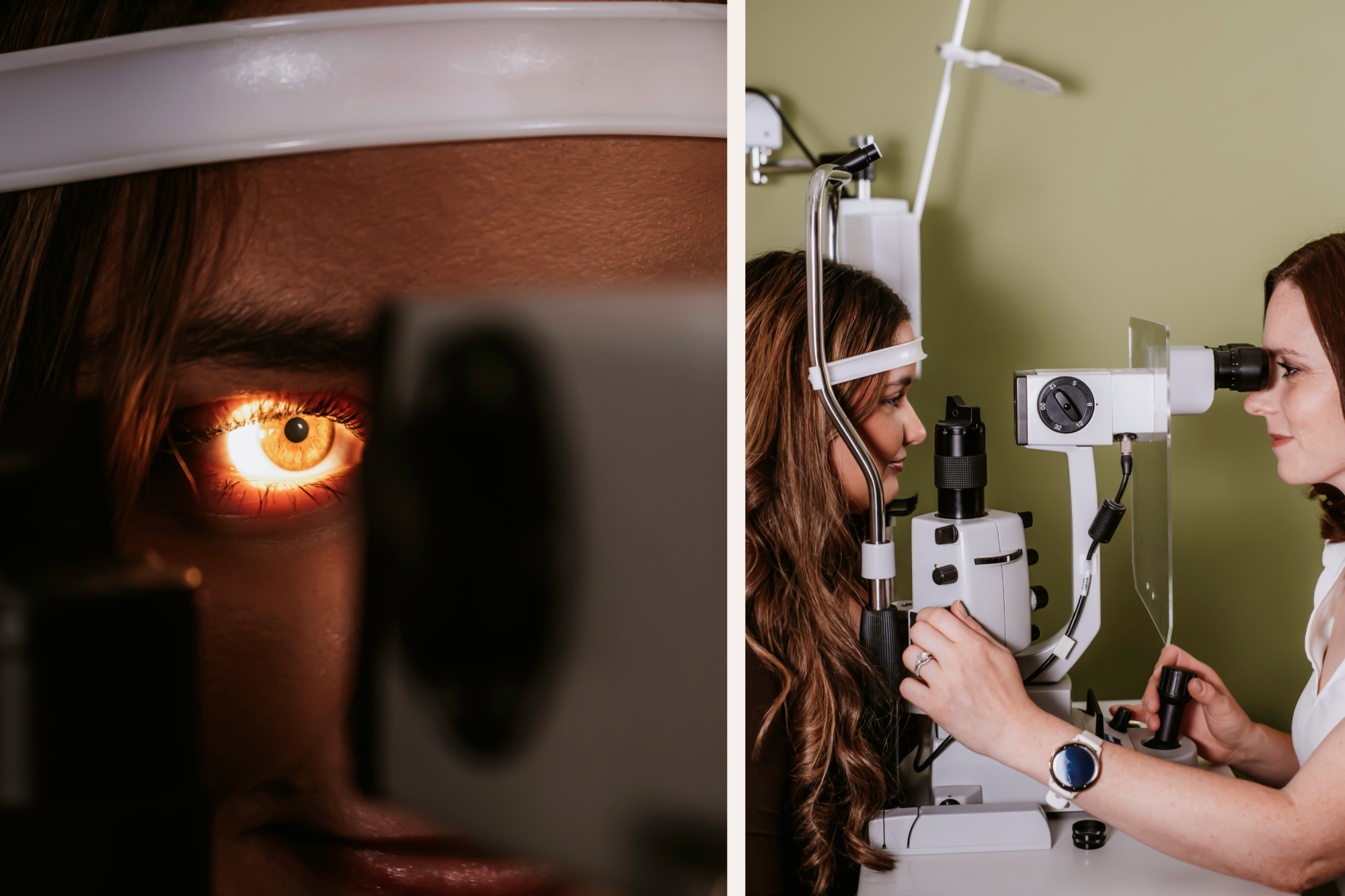 Comprehensive astigmatism eye exam at Aurora Eye Care in Grande Prairie